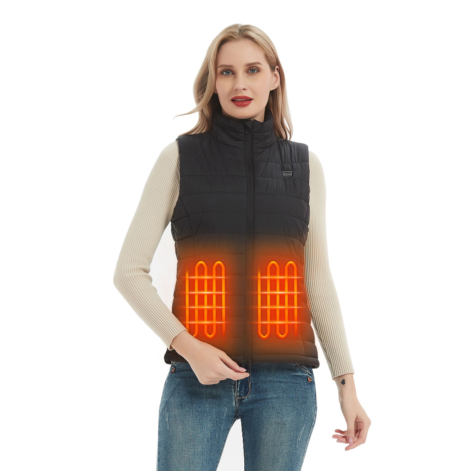 Women s Heated Vest Black