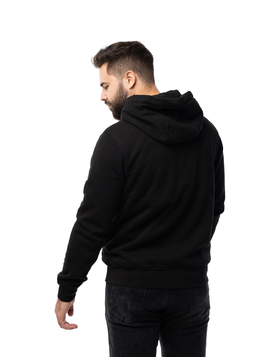 Sweats à capuche chauffants pour hommes noirs (améliorés) 