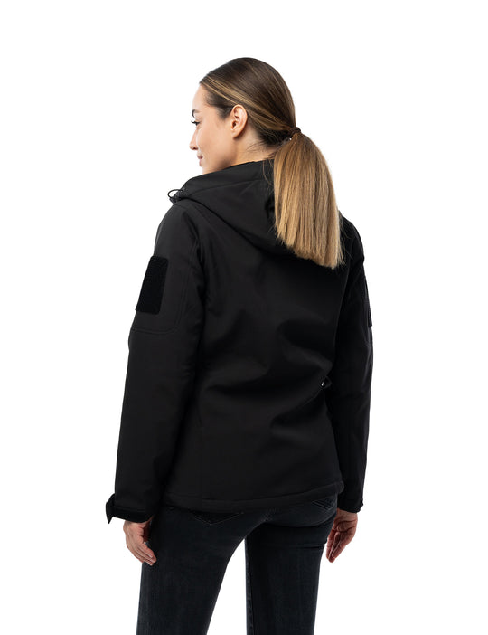 Veste chauffante pour femmes - Noir (double contrôle) 